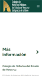 Mobile Screenshot of notariosveracruz.mx